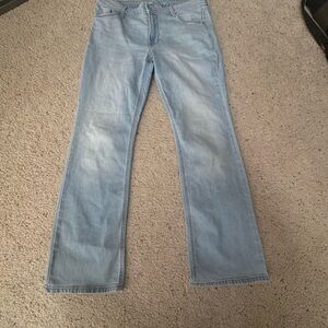 Old Navy Light Blue Flare Jeans